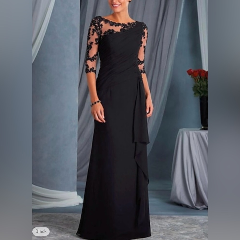 A-Line Mother of the Bride Gown